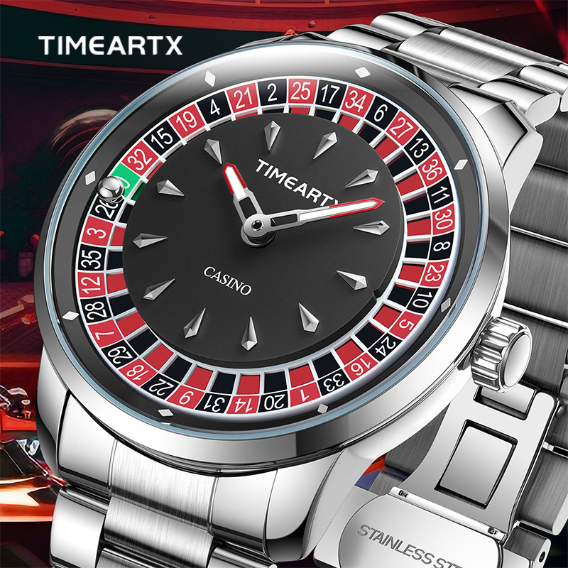 Luxury Watch Investment - TIMEARTX Gloednieuwe luxe quartzhorloges Man Europese