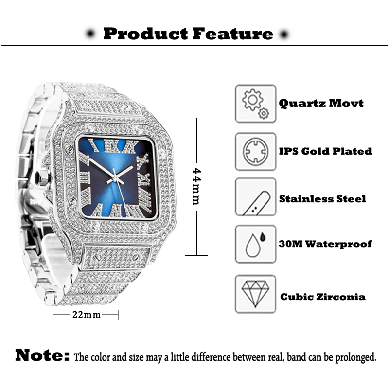 Missfox Heren Horloges Hip Hop - Luxury Watch Top 10 recensie en prijs