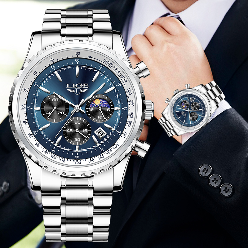 Lige Merk Luxe Quartz Man Horl - Luxury Watch Investment recensie en prijs