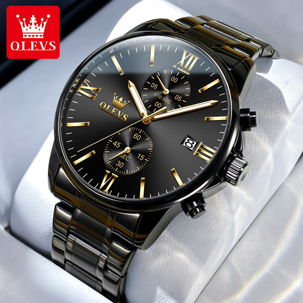OLEVS 2886 Klassiek Zwart Quar - Luxury Watch Investment recensie en prijs