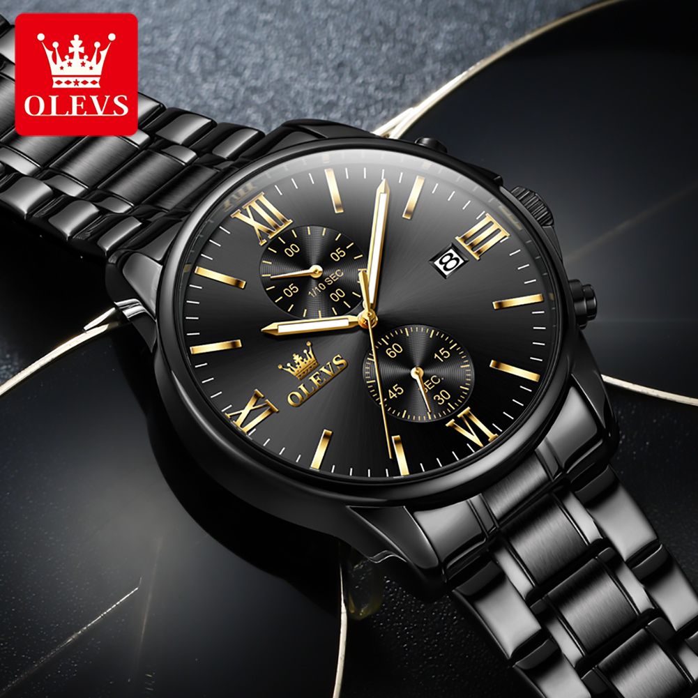 OLEVS 2886 Klassiek Zwart Quar - Luxury Watch Investment recensie en prijs