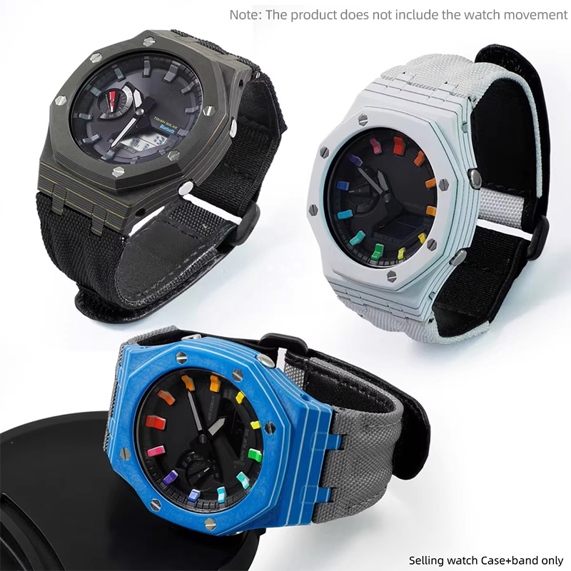 GA2100 GM2100 Mod Kit Koolstof - Casio Watch G-Shock Ga-2100 recensie en prijs