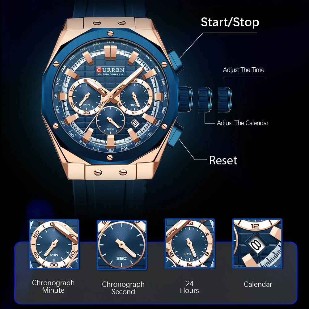 Curren Luxe Merk Hoge Kwalitei - Luxury Watch Investment recensie en prijs