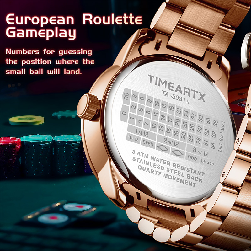 TIMEARTX Gloednieuwe luxe quar - Luxury Watch Investment recensie en prijs