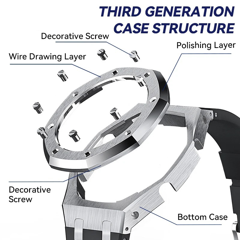5e generatie metalen horlogeka - Casio Watch G-Shock Ga-2100 recensie en prijs